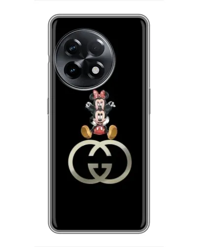 Чохол для OnePlus 11 Pro з картинкою «Мінні Маус на лого» Чохол для OnePlus 11 Pro з картинкою «Мінні Маус на лого»