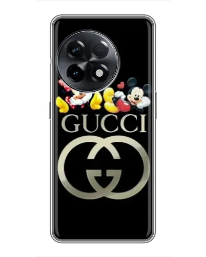 Чохол для OnePlus 11 Pro з картинкою «Gucci — герої Disney» Чохол для OnePlus 11 Pro з картинкою «Gucci — герої Disney»