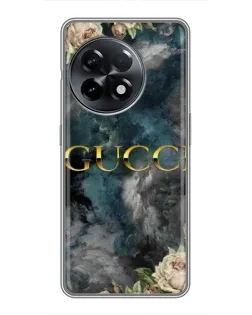 Чохол для OnePlus 11 Pro з картинкою «Абстрактні квіти Gucci»