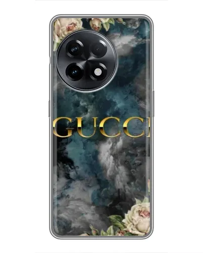 Чохол для OnePlus 11 Pro з картинкою «Абстрактні квіти Gucci» Чохол для OnePlus 11 Pro з картинкою «Абстрактні квіти Gucci»