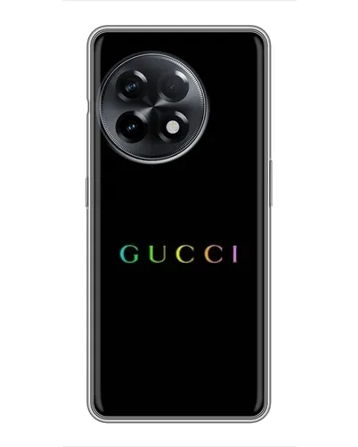Чехол для OnePlus 11 Pro с картинкой «Gucci — неоновый минимализм» Чехол для OnePlus 11 Pro с картинкой «Gucci — неоновый минимализм»