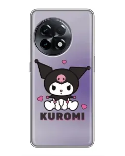 Чохол для OnePlus 11 Pro з картинкою «Kuromi — фіолетовий арт»