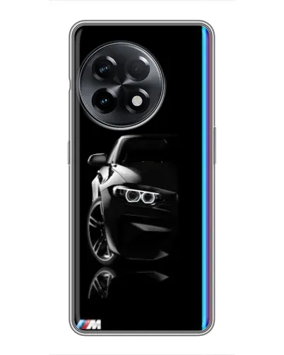 Чохол для OnePlus 11 Pro з картинкою «Силует BMW в темряві»