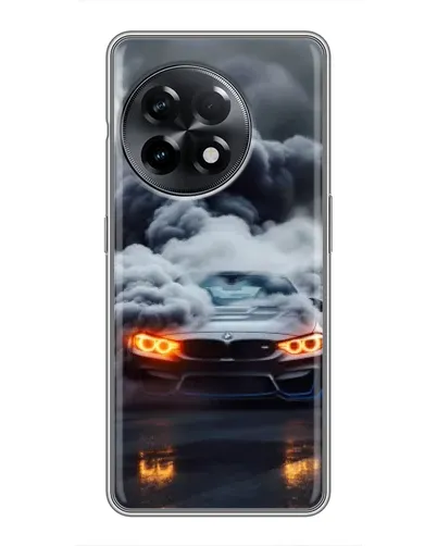 Чохол для OnePlus 11 Pro з картинкою «BMW у диму»