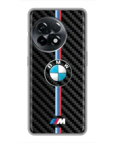 Чохол для OnePlus 11 Pro з картинкою «Емблема BMW та карбон»