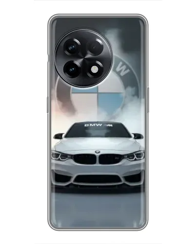 Чохол для OnePlus 11 Pro з картинкою «BMW в білому диму» Чохол для OnePlus 11 Pro з картинкою «BMW в білому диму»