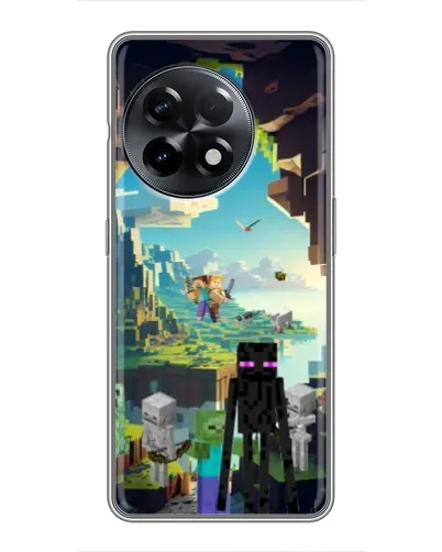Чохол для OnePlus 11 Pro з картинкою «Ендермен у лісі» Чохол для OnePlus 11 Pro з картинкою «Ендермен у лісі»