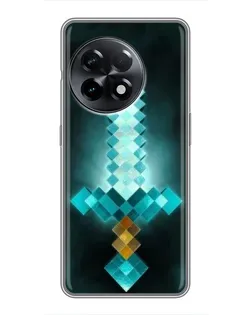 Чохол для OnePlus 11 Pro з картинкою «Алмазний меч неон»