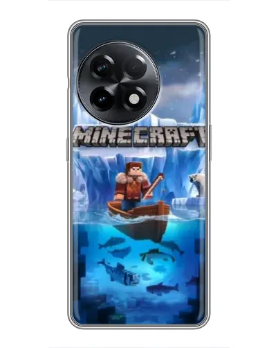 Чохол для OnePlus 11 Pro з картинкою «Minecraft льодянийсвіт» Чохол для OnePlus 11 Pro з картинкою «Minecraft льодянийсвіт»