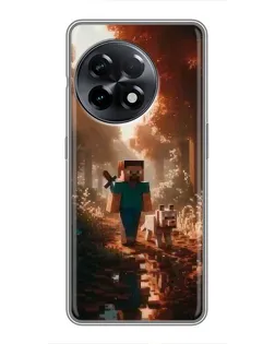 Чохол для OnePlus 11 Pro з картинкою «Стів у лісі»