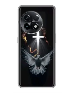 Чехол для OnePlus 11 Pro с картинкой «Голубь и Свет»