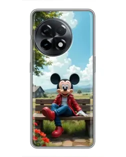 Чохол для OnePlus 11 Pro з картинкою «Міккі на лавці» Чохол для OnePlus 11 Pro з картинкою «Міккі на лавці»