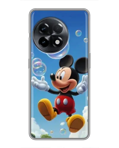 Чохол для OnePlus 11 Pro з картинкою «Mickey та мильні бульбашки»