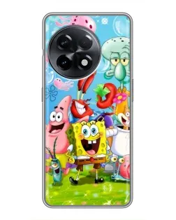 Чехол для OnePlus 11 Pro с картинкой «Губка Боб и друзья» Чехол для OnePlus 11 Pro с картинкой «Губка Боб и друзья»