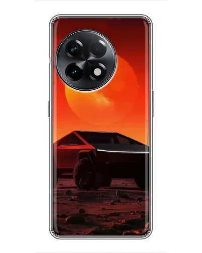 Чехол для OnePlus 11 Pro с картинкой «Cybertruck на Марсе»