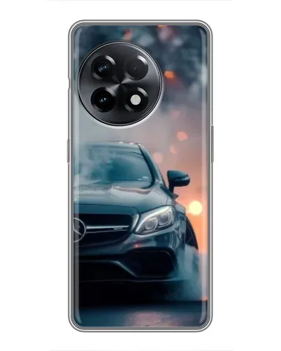 Чохол для OnePlus 11 Pro з картинкою «Mercedes — нічне місто»