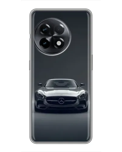 Чохол для OnePlus 11 Pro з картинкою «Mercedes на чорному»