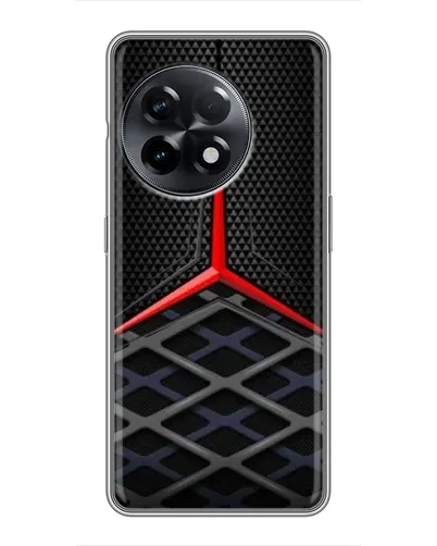 Чохол для OnePlus 11 Pro з картинкою «Mercedes Carbon Grid»