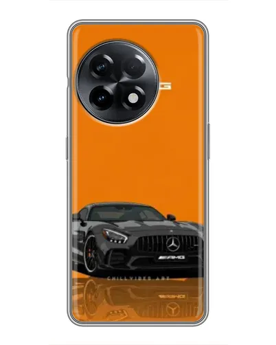 Чохол для OnePlus 11 Pro з картинкою «Помаранчевий Mercedes AMG»