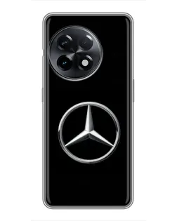Чохол для OnePlus 11 Pro з картинкою «Mercedes класичний лого» Чохол для OnePlus 11 Pro з картинкою «Mercedes класичний лого»