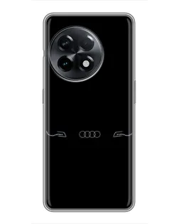 Чохол для OnePlus 11 Pro з картинкою «Audi — світловий підпис»