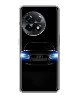 Чохол для OnePlus 11 Pro з картинкою «Audi в неоні»