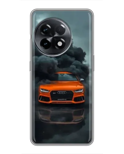 Чохол для OnePlus 11 Pro з картинкою «Audi у хмарах диму» Чохол для OnePlus 11 Pro з картинкою «Audi у хмарах диму»