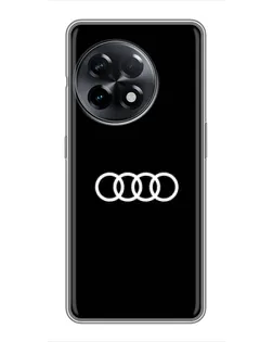 Чохол для OnePlus 11 Pro з картинкою «Audi White Logo»