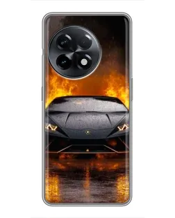 Чохол для OnePlus 11 Pro з картинкою «Lamborghini у вогні» Чохол для OnePlus 11 Pro з картинкою «Lamborghini у вогні»