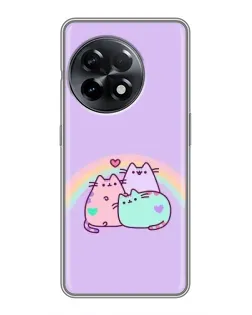 Чохол для OnePlus 11 Pro з картинкою «Веселкові Пушини»