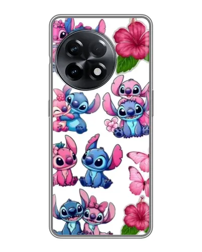 Чохол для OnePlus 11 Pro з картинкою «Стікери Stitch та Angel»