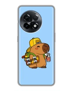 Чохол для OnePlus 11 Pro з картинкою «Капібара на скейті» Чохол для OnePlus 11 Pro з картинкою «Капібара на скейті»