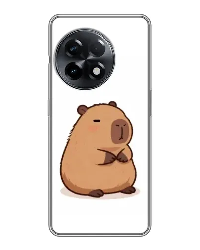 Чохол для OnePlus 11 Pro з картинкою «Товстенька капібара»