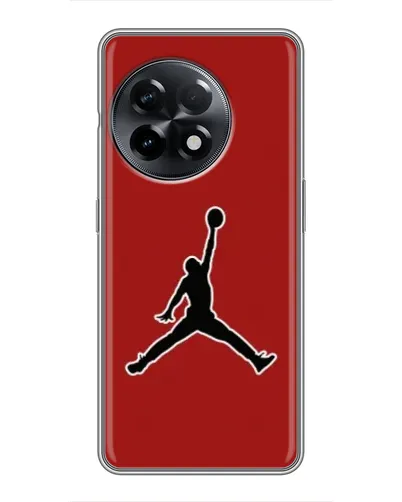 Чехол для OnePlus 11 с картинкой «Jordan Red Back» Чехол для OnePlus 11 с картинкой «Jordan Red Back»