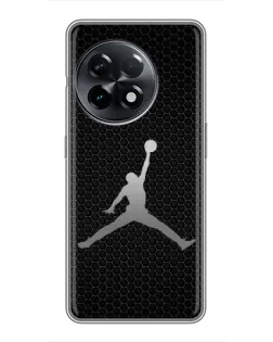 Чехол для OnePlus 11 с картинкой «Jordan Dark Carbon»