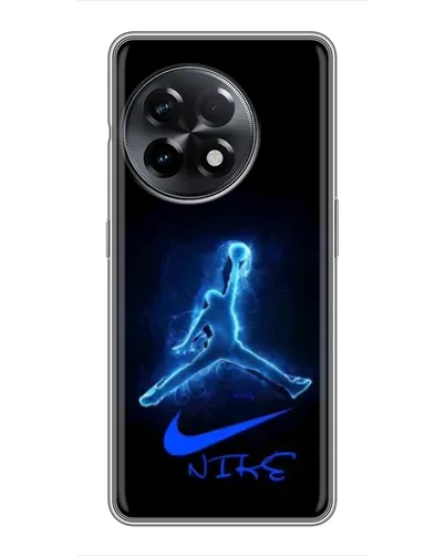 Чехол для OnePlus 11 с картинкой «Jordan Neon Blue» Чехол для OnePlus 11 с картинкой «Jordan Neon Blue»