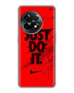 Чехол для OnePlus 11 с картинкой «Nike Just Do It»