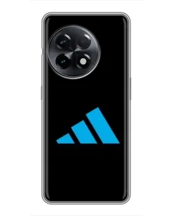Чехол для OnePlus 11 с картинкой «Adidas Cyan Logo» Чехол для OnePlus 11 с картинкой «Adidas Cyan Logo»