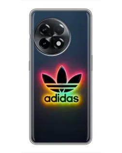 Чехол для OnePlus 11 с картинкой «Неоновый Adidas» Чехол для OnePlus 11 с картинкой «Неоновый Adidas»