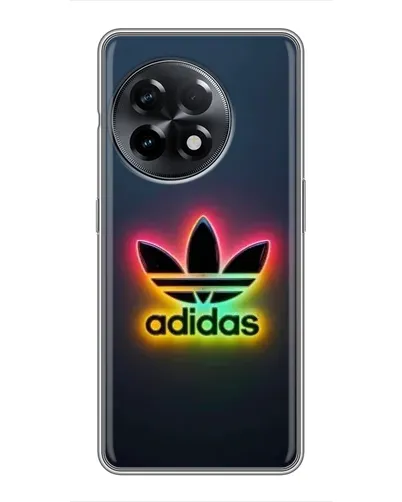 Чехол для OnePlus 11 с картинкой «Неоновый Adidas»