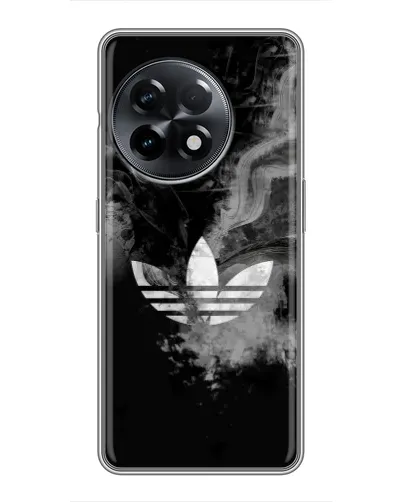Чехол для OnePlus 11 с картинкой «Абстрактный дым Adidas»