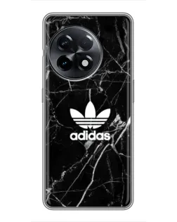 Чехол для OnePlus 11 с картинкой «Белый мрамор Adidas» Чехол для OnePlus 11 с картинкой «Белый мрамор Adidas»