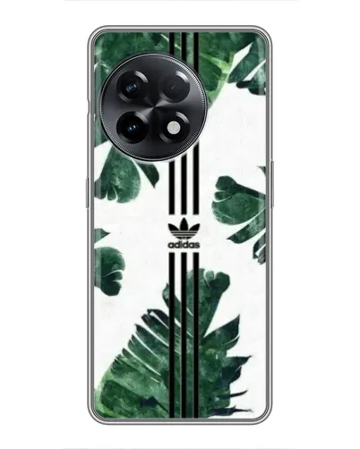 Чехол для OnePlus 11 с картинкой «Пальмовые листья адидас»