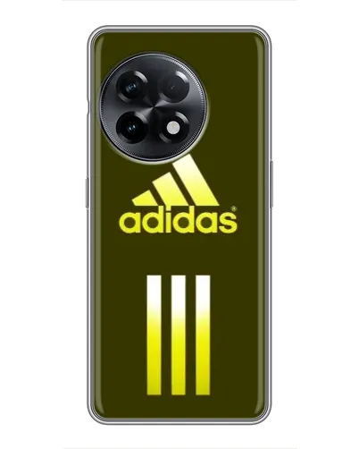 Чехол для OnePlus 11 с картинкой «Оливковый градиент Adidas»