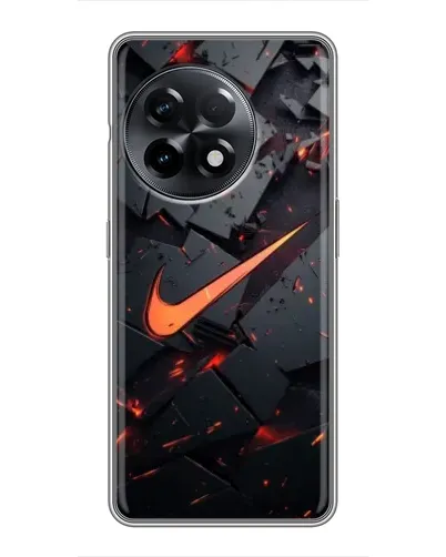 Чехол для OnePlus 11 с картинкой «Nike — эффект разломов» Чехол для OnePlus 11 с картинкой «Nike — эффект разломов»