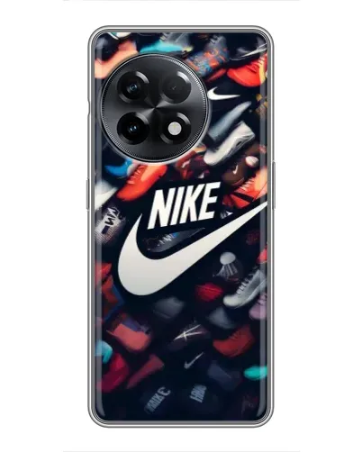 Чехол для OnePlus 11 с картинкой «Коллекция кроссовок Nike» Чехол для OnePlus 11 с картинкой «Коллекция кроссовок Nike»