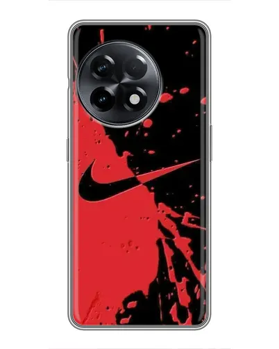 Чохол для OnePlus 11 з картинкою «Червоні бризки Nike» Чохол для OnePlus 11 з картинкою «Червоні бризки Nike»