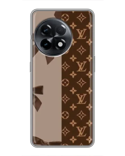 Чехол для OnePlus 11 с картинкой «Louis Vuitton — банты»