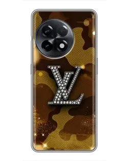 Чехол для OnePlus 11 с картинкой «Камуфляжный Louis Vuitton»