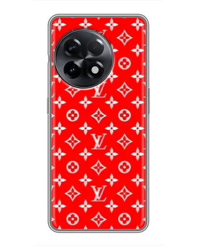 Чехол для OnePlus 11 с картинкой «Яркий паттерн LV»